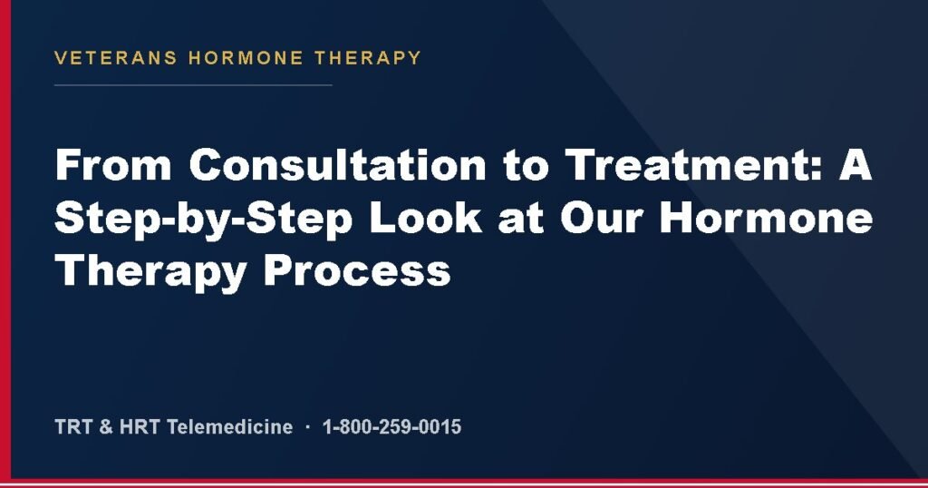 From Consultation to Treatment: A Step-by-Step Look at Our Hormone Therapy Process — Veterans Hormone Therapy