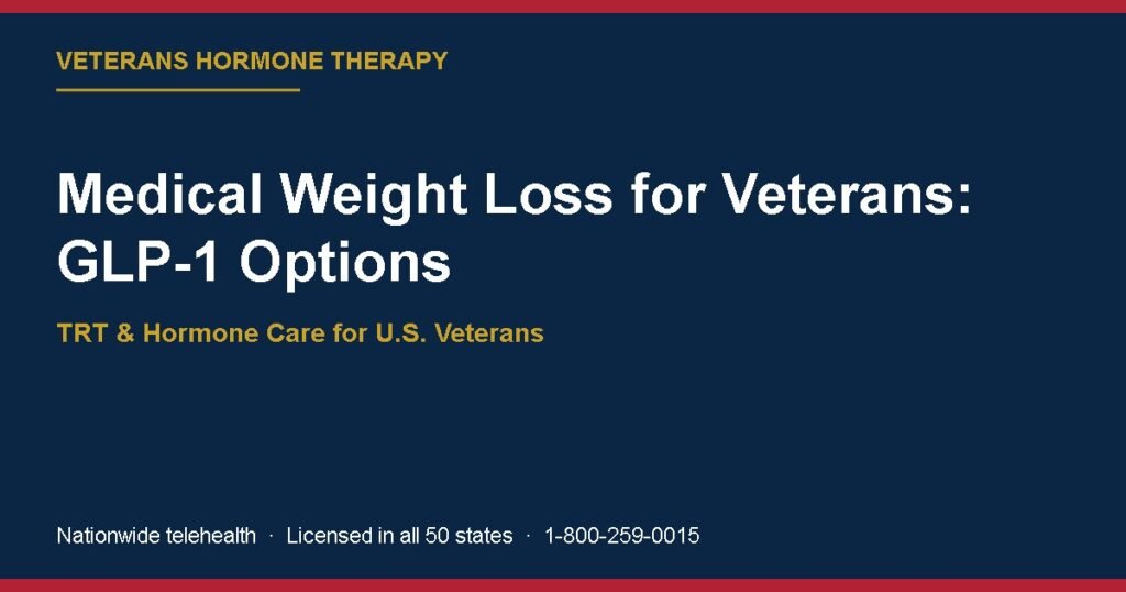 Medical Weight Loss for Veterans: GLP-1 Options