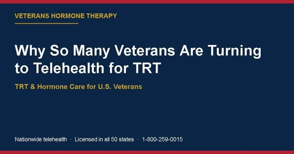 Why So Many Veterans Are Turning to Telehealth for TRT