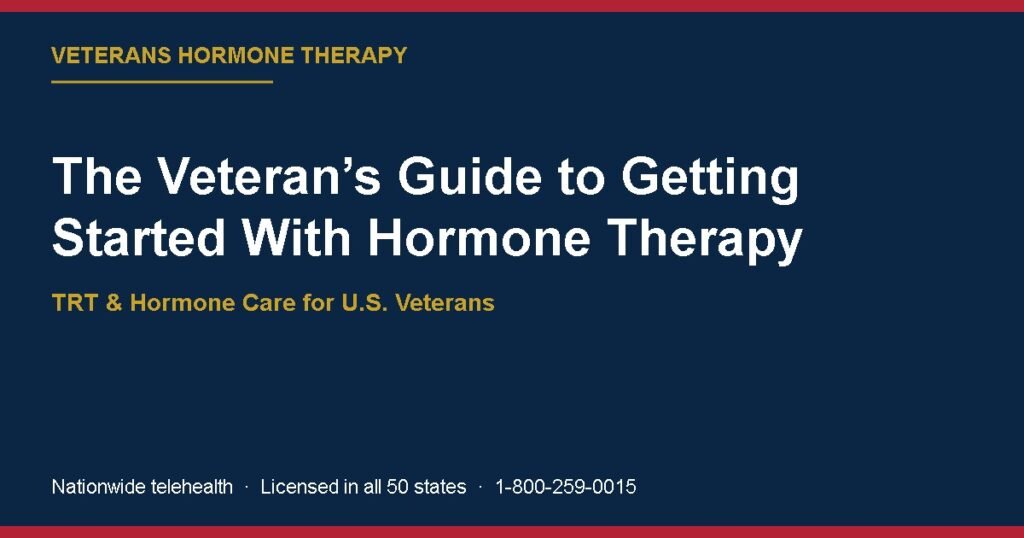 The Veteran’s Guide to Getting Started With Hormone Therapy