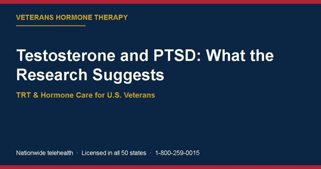Testosterone and PTSD: What the Research Suggests