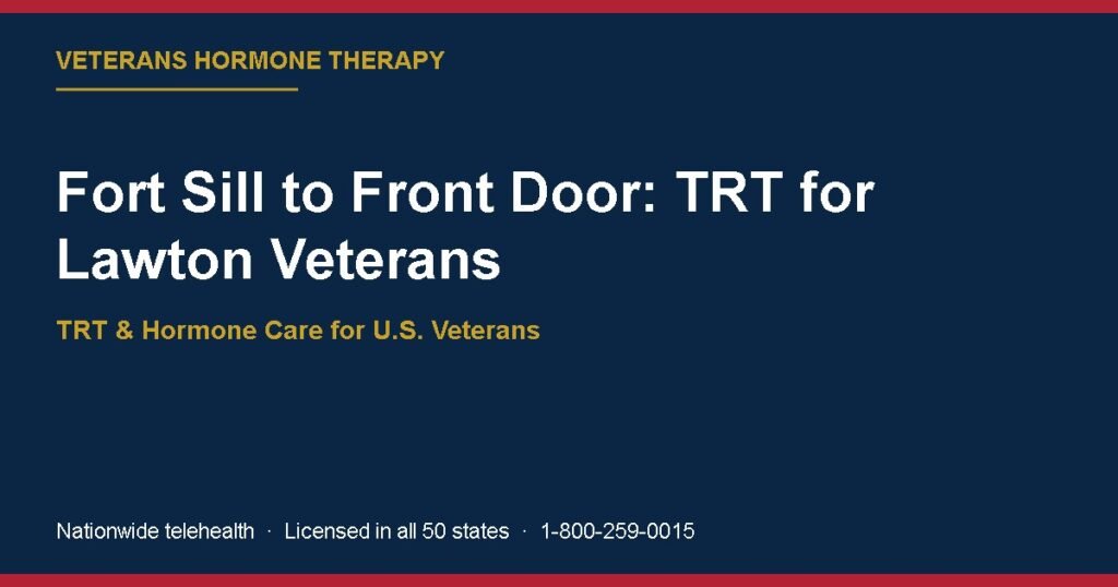 Fort Sill to Front Door: TRT for Lawton Veterans