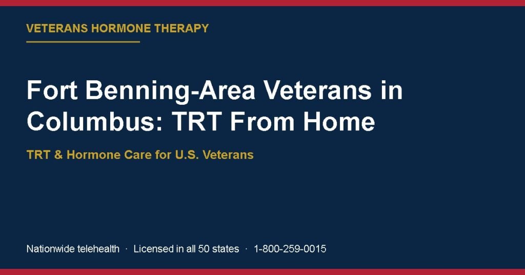Fort Benning-Area Veterans in Columbus: TRT From Home